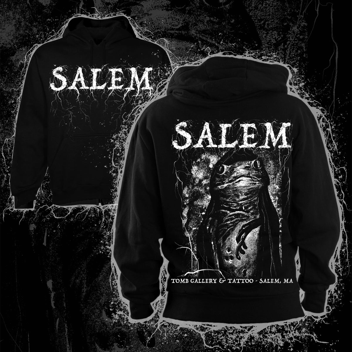 SALEM FROG PULLOVER HOODIE